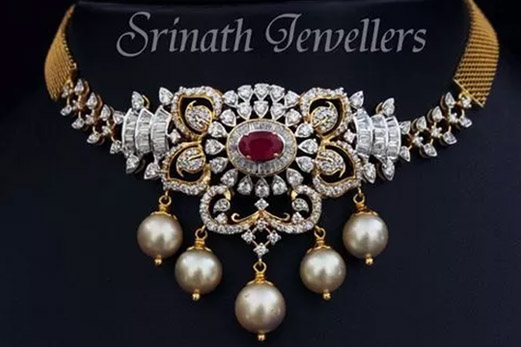 gold necklace designs in hyderabad